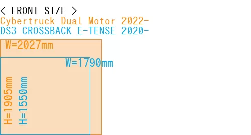 #Cybertruck Dual Motor 2022- + DS3 CROSSBACK E-TENSE 2020-